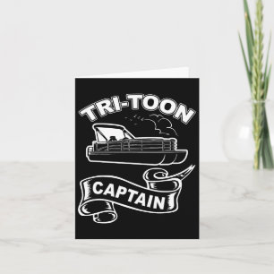 Carte Tri-toon Capitaine Funny Tritoon Boa Pontoon de ba