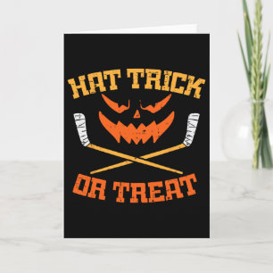 Carte Trick Chapeau Ou Traitement De Hockey Sur Glace Ha