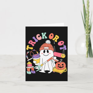 Carte Trick Or Ot Ergothérapie Fantôme Halloween W