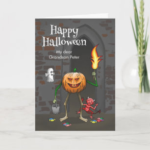 Carte Trick or Treat Halloween