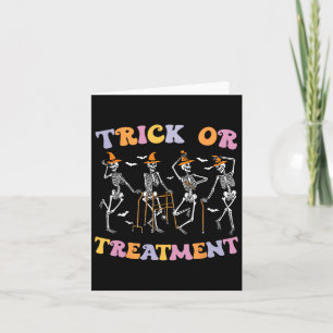 Carte Trick Or Treatment Pt Physiothérapeute H