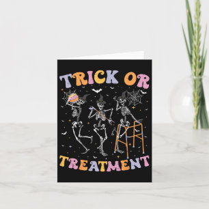 Carte Trick Or Treatment Pt Thérapeute en Physiothérapie
