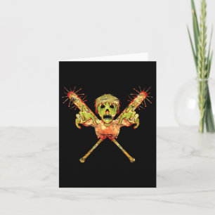 Carte Trick Ou Traiter Cadeau Zombie Scandale Halloween