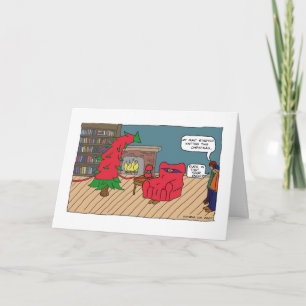 Carte Tricot de Noël