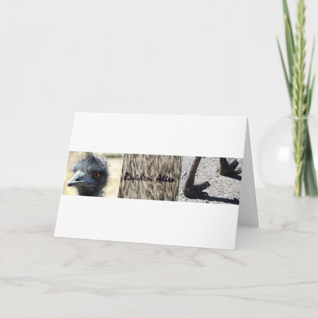 Carte Triptyque Alien résident (Devant)