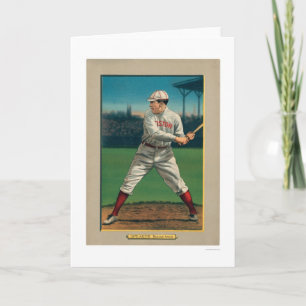 Carte Tris Conférencier Red Sox Great Baseball 1911