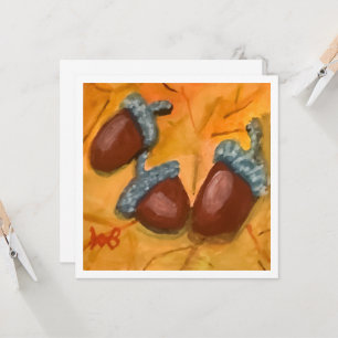 Carte Trois Acorns