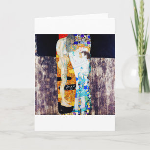 Carte Trois ans de vie, Gustav Klimt