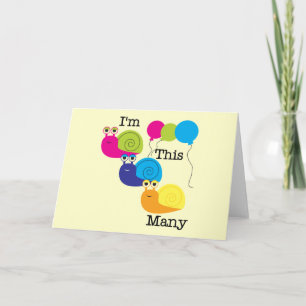 Carte Trois escargots Je suis cette multitude de t-shirt