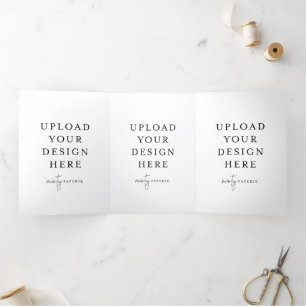 Carte Trois Volets Carte pliante à trois lettres de 5 po x 7 po