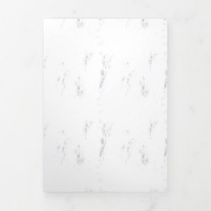 Carte Trois Volets Carte pliée à trois lettres