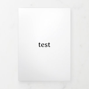 Carte Trois Volets essai