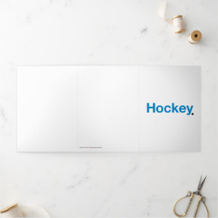 Carte Trois Volets Hockey