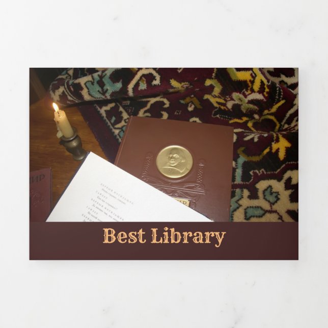 Carte Trois Volets Livres du dernier siècle (Page de couverture)