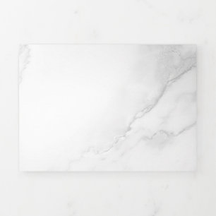 Carte Trois Volets Marbre Blanc