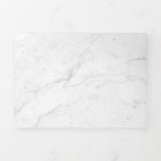 Carte Trois Volets Marbre Blanc