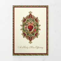 Messe religieuse Offrant Vierge Marie Jésus