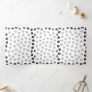 Carte Trois Volets Motif De Pâtes, Paniers De Chien, Paniers De Chat,