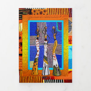 Carte Trois Volets Nubien