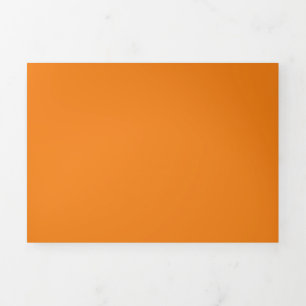 Carte Trois Volets Orange Perse, Sable Brown, Tan,