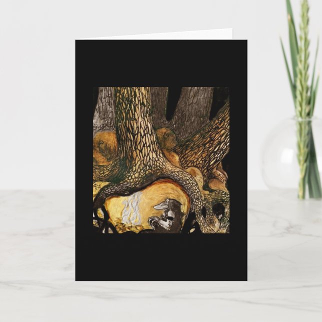 Carte Troll by a Campfire (Devant)