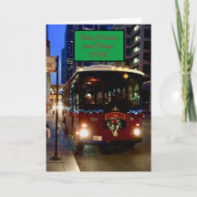 Trolley De Noël À Chicago