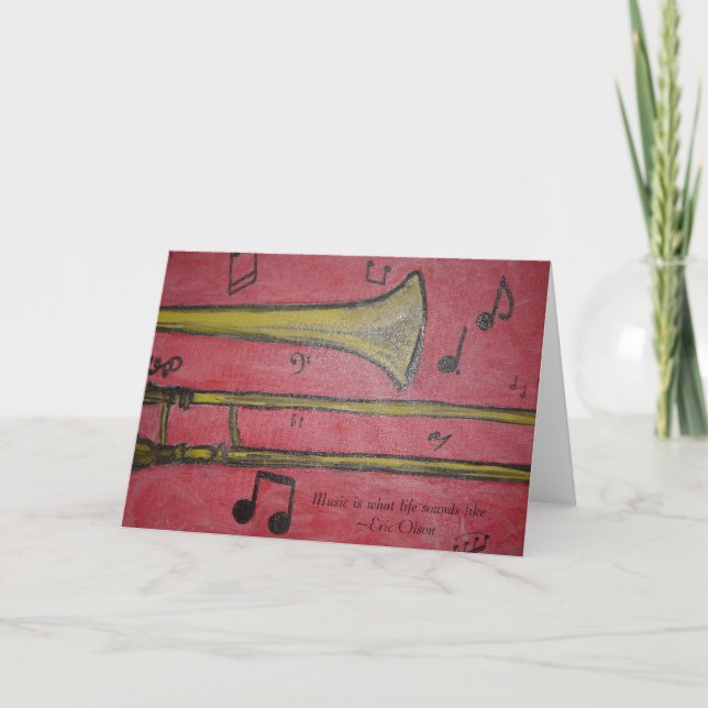 Carte trombone (Devant)