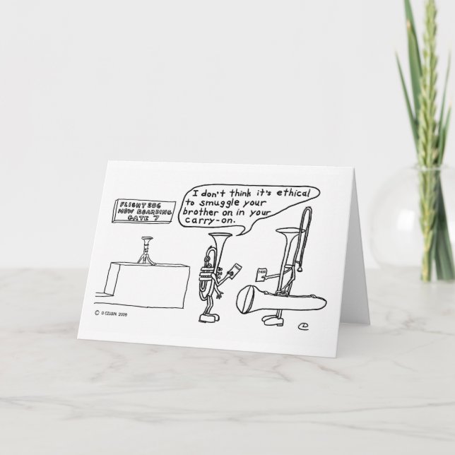 Carte Trombone (Devant)