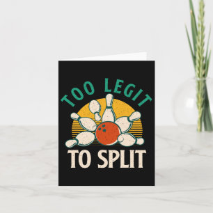 Carte Trop Léger Pour Fractionner - Bowling Bowler