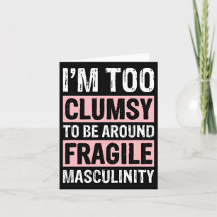 Carte Trop Maladroit Pour Être Autour De Masculinité Fra