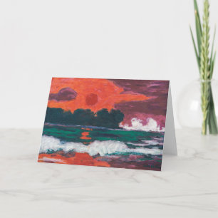 Carte Tropensonne   Emil Nolde  