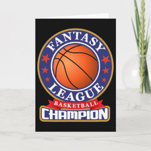 Carte Trophée de victoire du champion de la Fantasy Sket