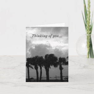 Carte Tropical Stormy Skies Niveaux De Gris Penser De Vo