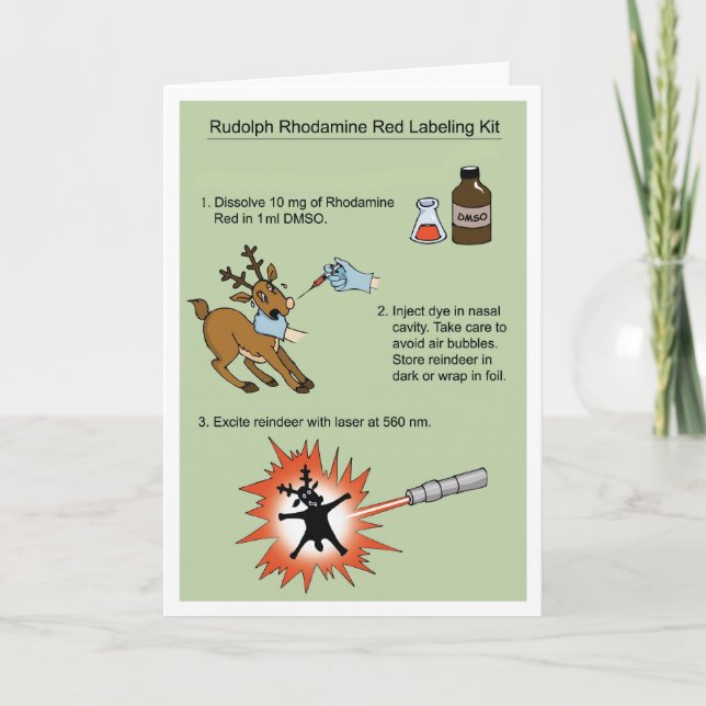 Carte Trousse Rhodamine Rudolph (Devant)
