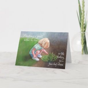 Carte Trouver une belle-mère - Fête des mères