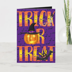 Carte Trucs ou traitements