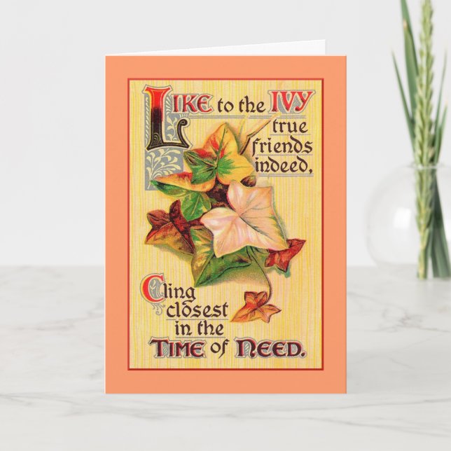 Carte True Friends (Devant)