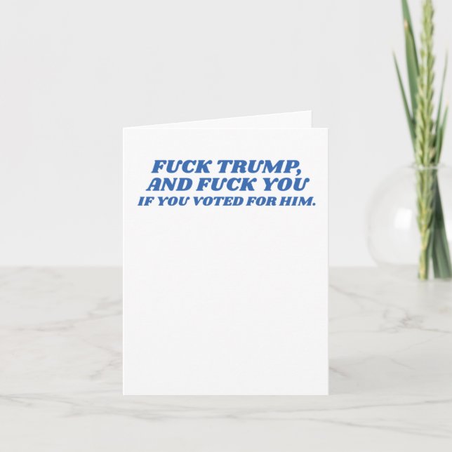 Carte Trump (Devant)