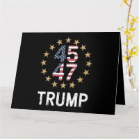 Trump 2024 Drapeau de l'Amérique Revenir Trump 45