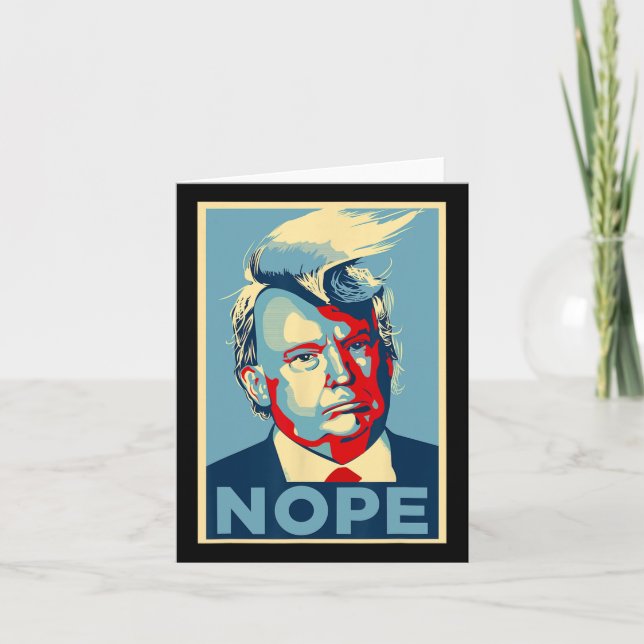 Carte Trump 2024 n'est plus drôle (Devant)