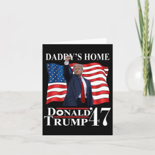Carte Trump 2024 Prenez l'Amérique Ck Daddy à la maison 