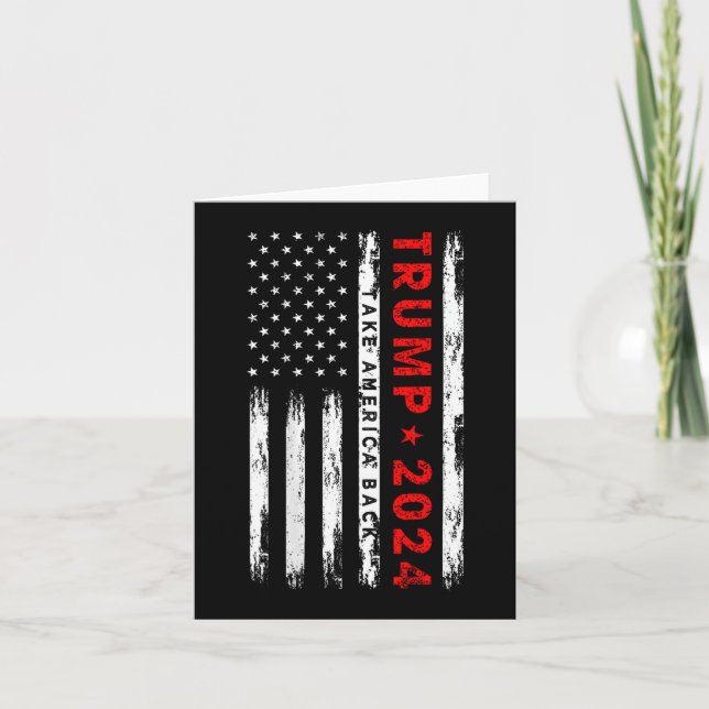 Carte Trump 2024 : Reprendre l'Amérique aux élections (s (Devant)