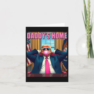 Carte Trump 2024 Reprenez l'Amérique Papa est à la maiso