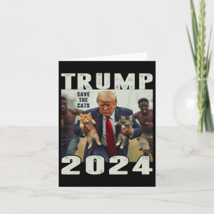 Carte Trump 2024 Sauver Les Chats Discours Débat