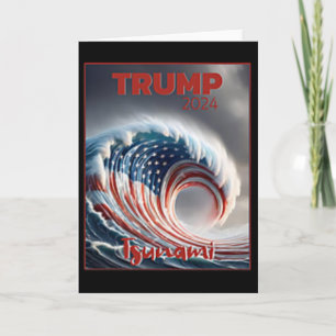 Carte Trump 2024 Vague Rouge Tsunami Élections Usa Vote