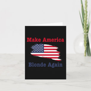 Carte Trump 2025 : l'Amérique à nouveau blonde