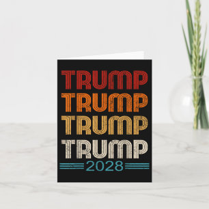 Carte Trump 2028 Campagne électorale du président Donald