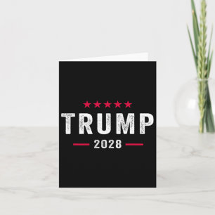 Carte Trump 2028 Shirt Vote Donald Trump 28