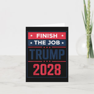 Carte Trump 2028 termine le travail Trump 2028