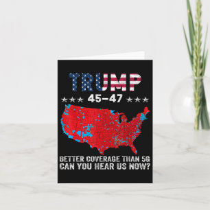Carte Trump 45 47 Meilleure couverture que 5g Pouvez-Vou